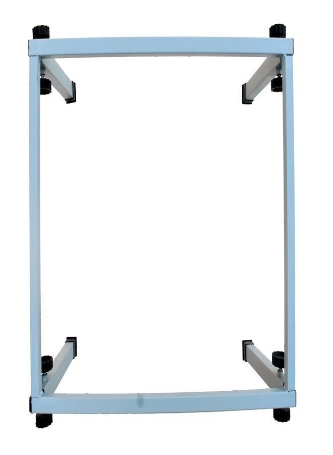 Ragro Square Type Aari Work Embroidery Metal Stand 24x16-inch with 24 Clips & Extra Binder Clips - Adjustable Box Frame Alternative for Hoops - Image 4